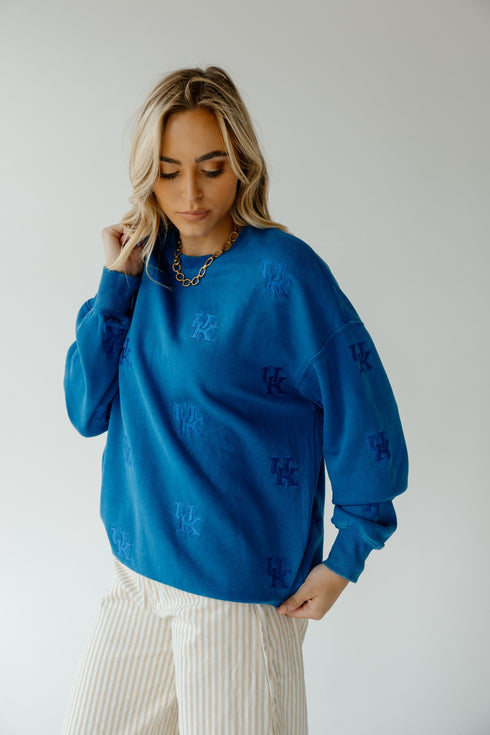 Kentucky Ritter Repeat Lantern Sleeve Crew
